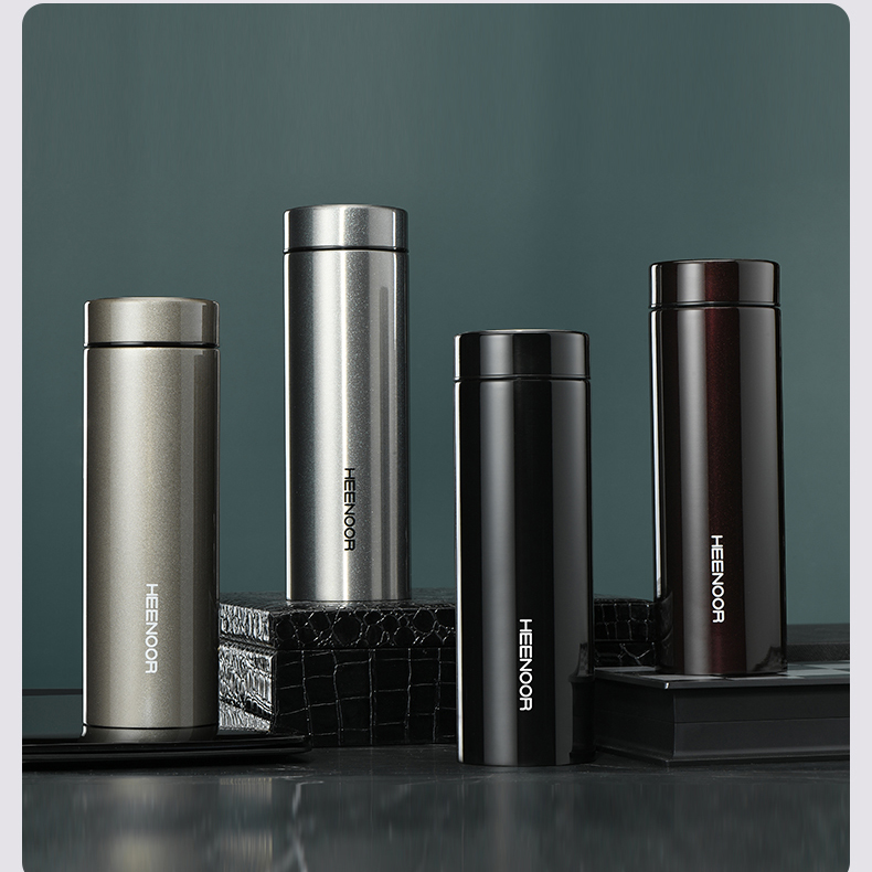 希諾旗艦店保溫杯男316L不銹鋼輕量便攜水杯車載高檔商務(wù)辦公茶杯